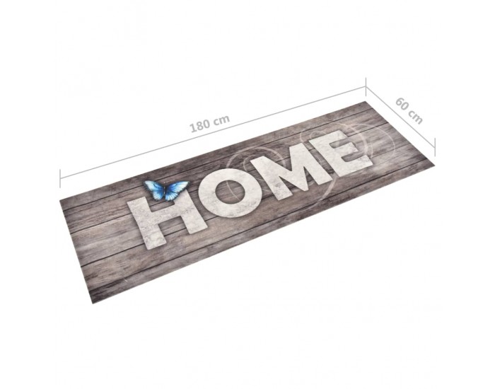 Sonata Кухненско килимче, перимо, надпис "Home", 60x180 см