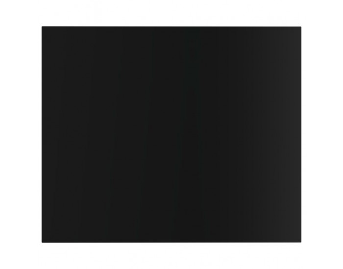 Sonata Рафтове за етажерка, 8 бр, черен гланц, 60x50x1,5 см, ПДЧ