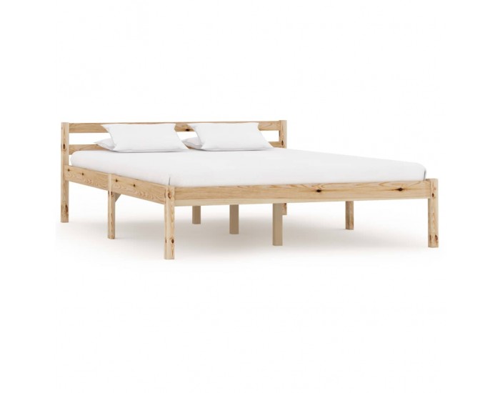 Sonata Рамка за легло с 2 чекмеджета, бор масив, 120х200 см