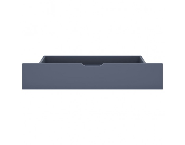Sonata Рамка за легло с 2 чекмеджета сива бор масив 120x200 см