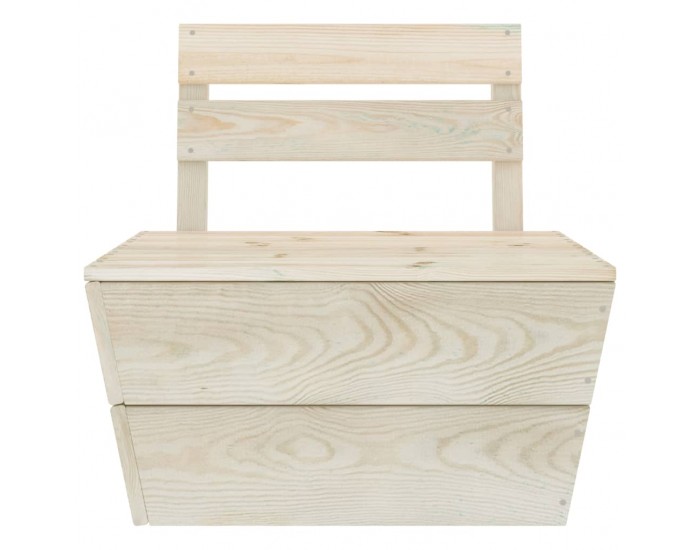 Sonata Градински лаундж комплект от палети, 4 части, импрегниран смърч