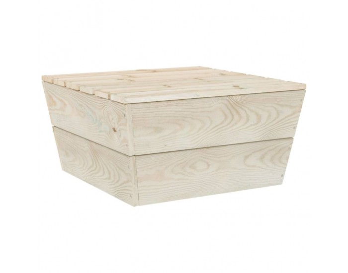 Sonata Градински лаундж комплект от палети 12 части импрегниран смърч