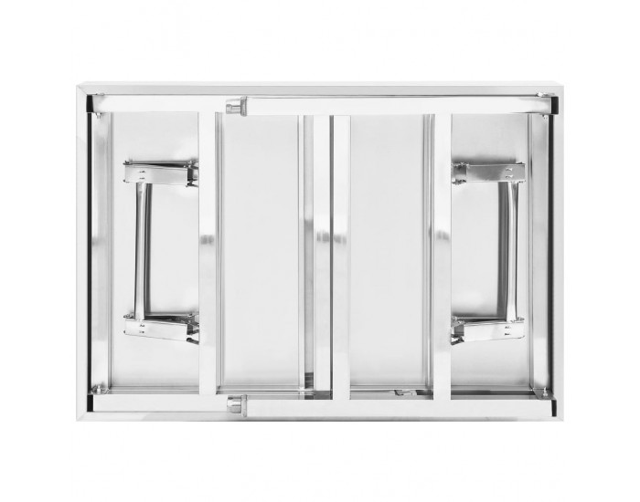 Sonata Кухненска сгъваема работна маса 85x60x80 см неръждаема стомана Sonata Кухненска сгъваема работна маса 85x60x80 см неръждаема стомана