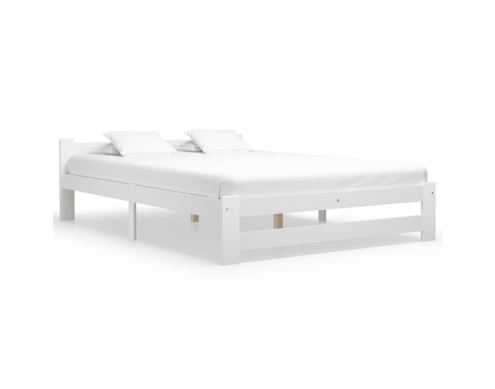 Sonata Рамка за легло, бяла, бор масив, 180х200 см