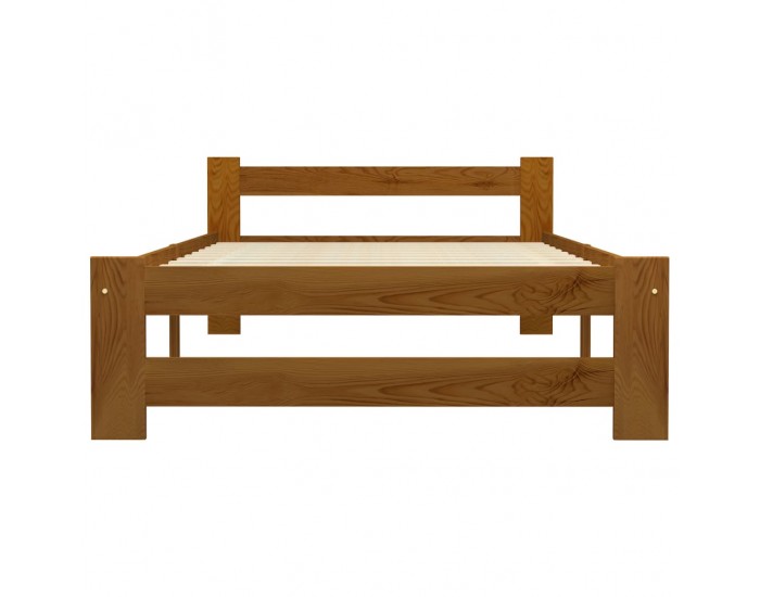 Sonata Рамка за легло, меденокафява, бор масив, 100x200 см