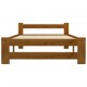 Sonata Рамка за легло, меденокафява, бор масив, 100x200 см