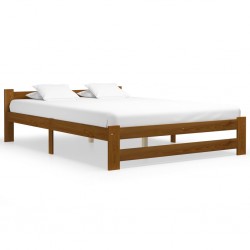 Sonata Рамка за легло, меденокафява, бор масив, 120x200 см - Спалня