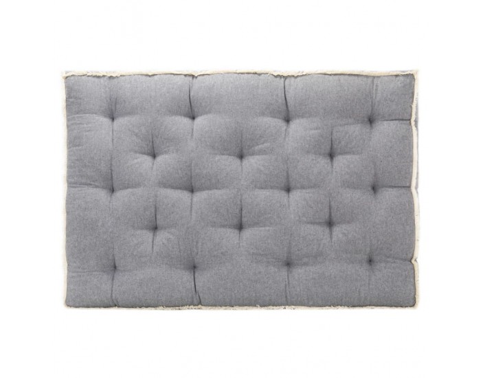 Sonata Възглавница за палетен диван, антрацит, 120x80x10 см