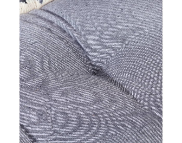 Sonata Възглавница за палетен диван, антрацит, 120x80x10 см