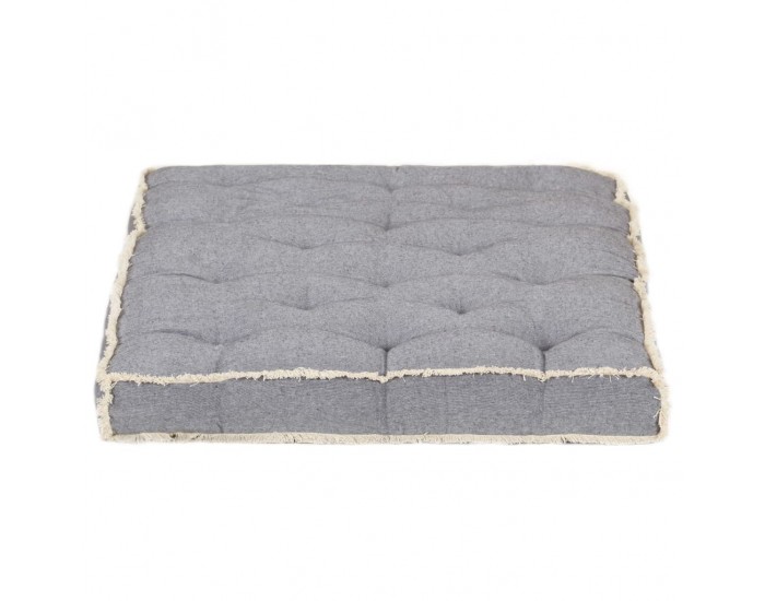 Sonata Възглавница за палетен диван, антрацит, 120x80x10 см