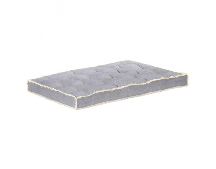 Sonata Възглавница за палетен диван, антрацит, 120x80x10 см