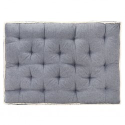 Sonata Възглавница за палетен диван, синя, 120x80x10 см - Градински Дивани и Пейки