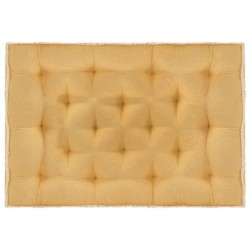 Sonata Възглавница за палетен диван, жълта, 120x80x10 см - Градински Дивани и Пейки