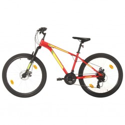 Sonata Планински велосипед, 21 скорости, 27,5 цола, 38 см, червен - Къмпинг и туризъм