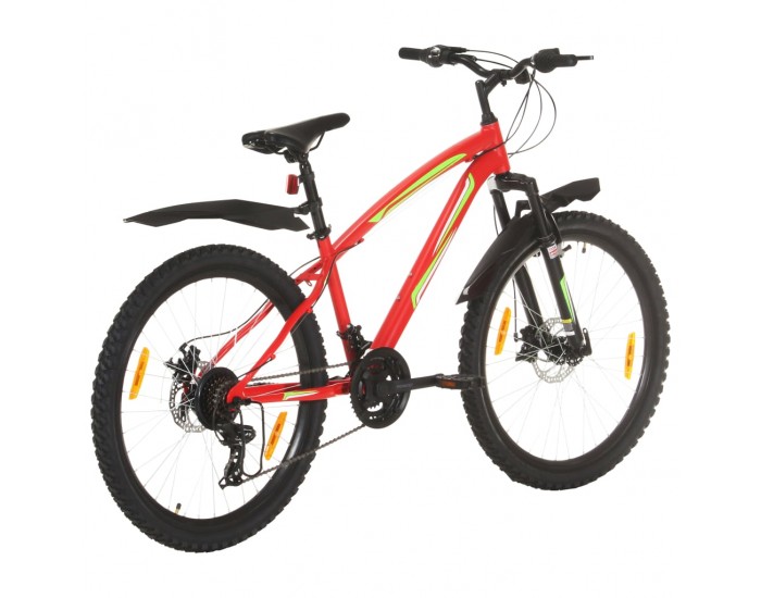 Sonata Планински велосипед, 21 скорости, 26 цола, 36 см, червен