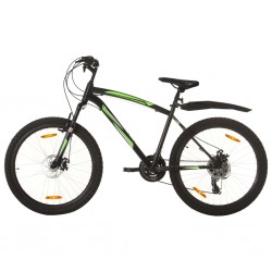Sonata Планински велосипед, 21 скорости, 26 цола, 46 см, черен - Къмпинг и туризъм