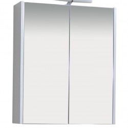 Горен шкаф за баня Класика 60 см с осветление - Шкафове за баня
