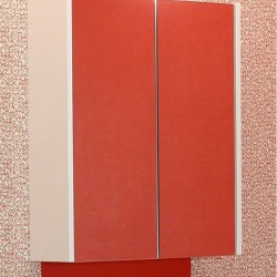 Горен шкаф за баня Класика 60 см с осветление - Баня