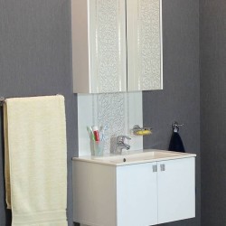 Шкаф за баня долен Бяла Витоша 65 см - Шкафове за баня