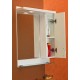 Шкаф за баня Рим плюс, горен, 55 см огледало с нагревател