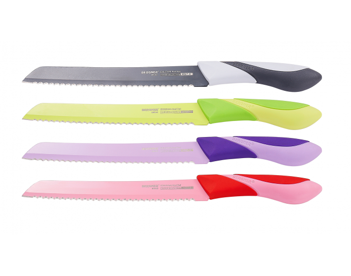 Нож за хляб  - Bergner NELLO в четири цвята