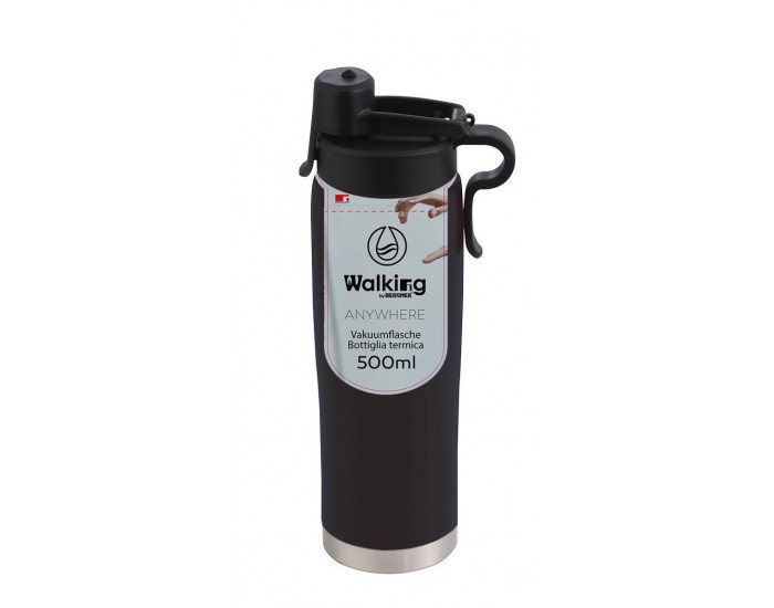 Метална вакуумна бутилка за вода - Bergner Walking anywhere
