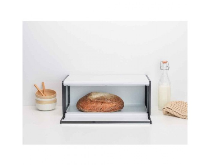 Кутия за хляб - Brabantia Fall Front White Кутия за хляб - Brabantia Fall Front White