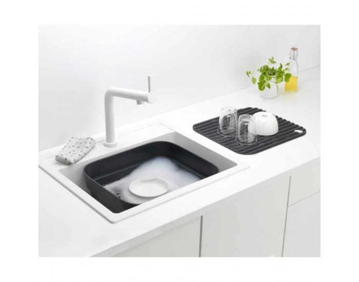 Купа за миене и отцеждане Brabantia Dark Grey