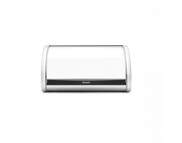 Кутия за хляб - Brabantia Roll Top Brilliant Steel, средна Кутия за хляб - Brabantia Roll Top Brilliant Steel, средна