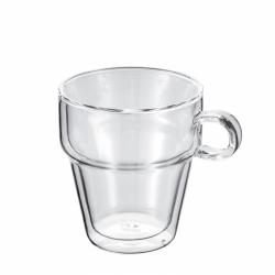 Комплект 2 броя двустенни чаши за кафе 250 мл Judge - Кухненски прибори