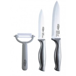 Комплект керамични ножове и белачка San Ignacio Cronos - Кухненски прибори