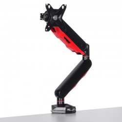 Стойка за монитор Memo, CR-530, черен-червен Стойка за монитор Memo, CR-530, черен-червен - Бюра