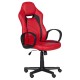 Геймърски стол Memo-7525 R, Червен - черен