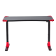 Ергономично регулируемо бюро Memo  CR-121 - черен / червен