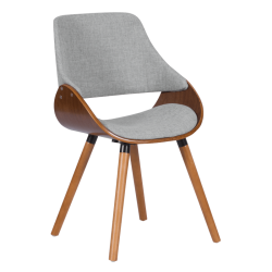 Трапезен стол модел 9973 Орех- Сив - memo.bg