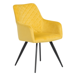 Трапезен стол модел Eton - Жълт BF 2 - Трапезни столове