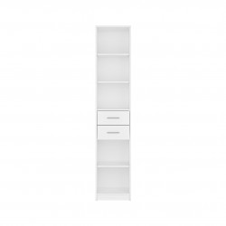 Етажерка Nepo REG2S/40, Бяла - Етажерки