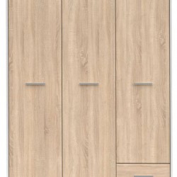 Трикрилен гардероб NEPO SZF3D2S - Спалня