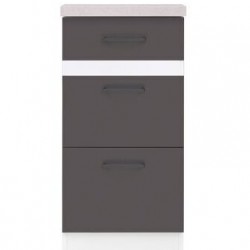  Долен шкаф D3S/40/82 с 3 чекмеджета - Модулни кухни