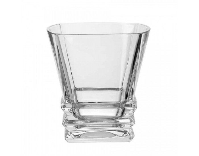 Кристални чаши за уиски Bohemia Rocky 6 броя 310 мл
