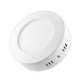 LED панел за външен монтаж, кръгъл, 6W с включен драйвър