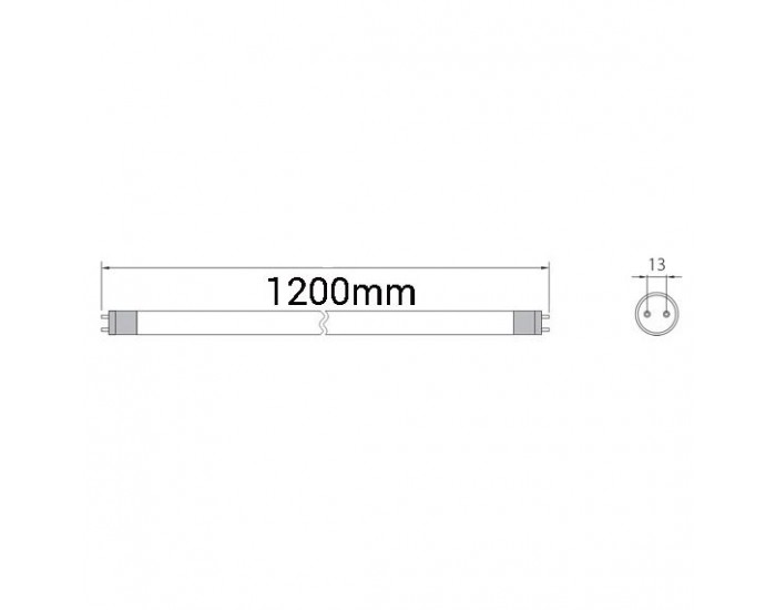 LED пура T8, 1200mm, 18W, AC220V LED пура T8, 1200mm, 18W, AC220V
