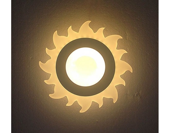 LED аплик слънце