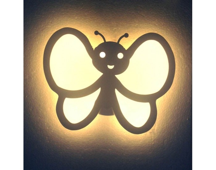 LED аплик пеперуда