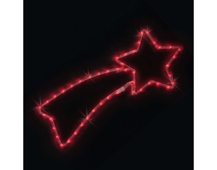 Комета 100 червени или студено бели LED лампички