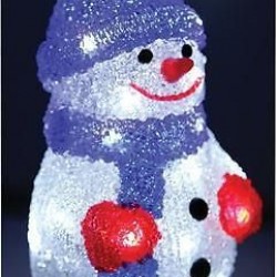 Акрилен снежен човек - Сезонни и Празнични Декорации