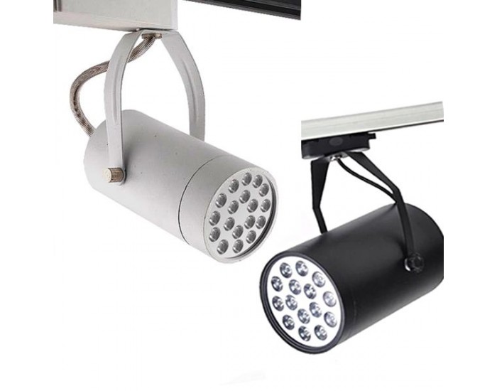 LED прожектор за трак система 9W или 12W, клас A LED прожектор за трак система 9W или 12W, клас A
