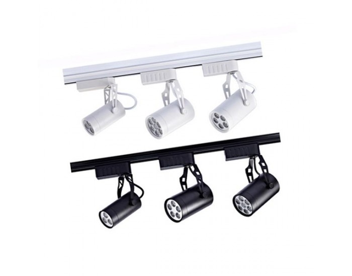 LED прожектор за трак система 3W, 5W, 7W, клас B LED прожектор за трак система 3W, 5W, 7W, клас B