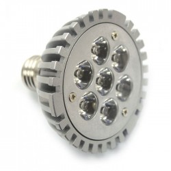 Светодиодна крушка PAR 30 с цокъл E27 и мощност 7W - 90-100lm/диод - Осветителни тела