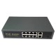 PoE суич - 8 PoE порта +2 Up link 10/100Mbps